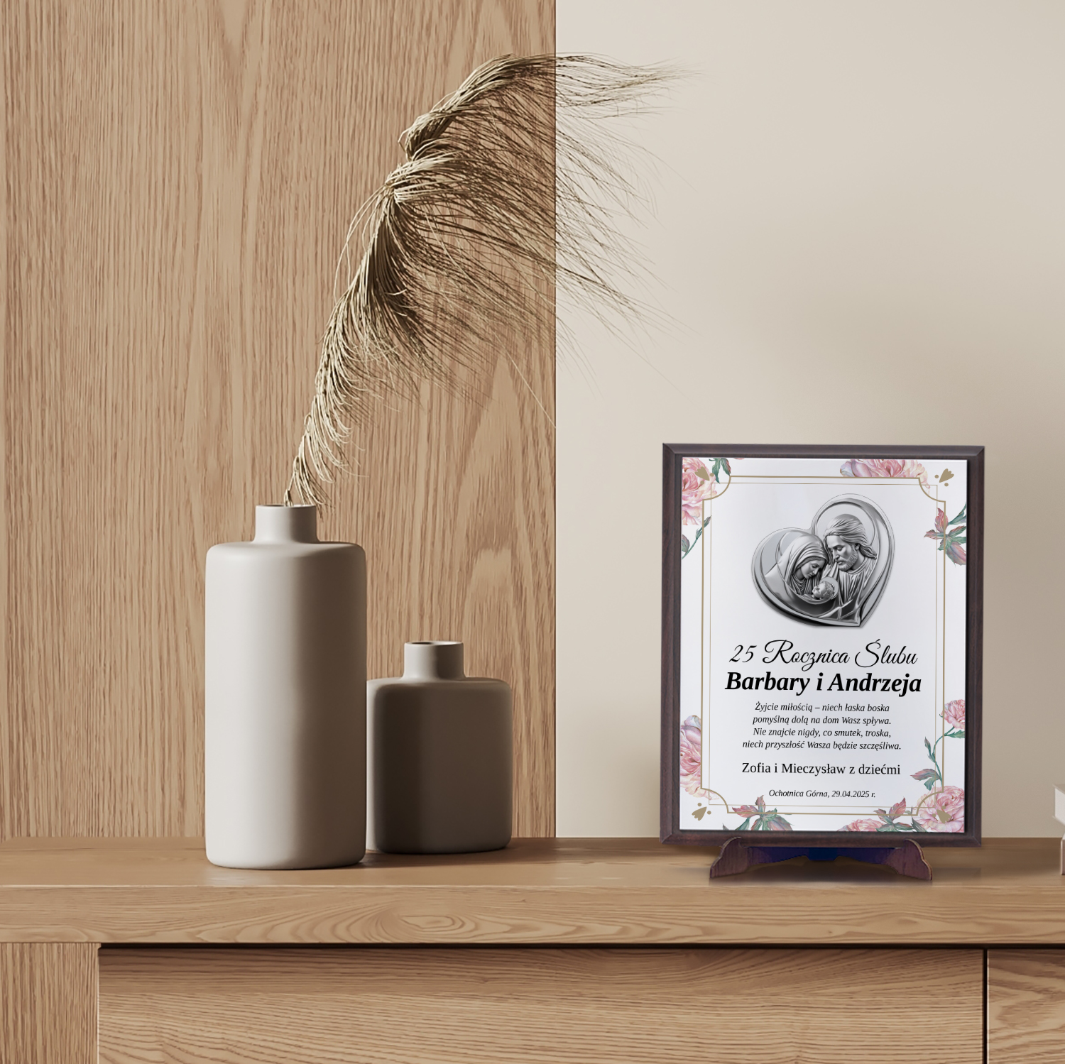 Two,Posters,On,Wall.,3d,Rendering